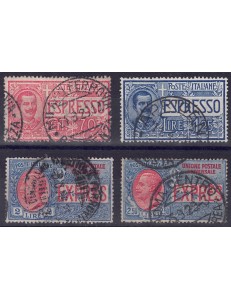 ITALIA REGNO 1925-26 Espressi 4v us