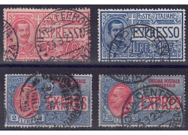 ITALY KINGDOM 1925-26 Express 4v us