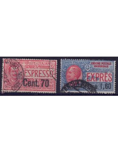 ITALIA REGNO 1924-25 Espressi 2v us