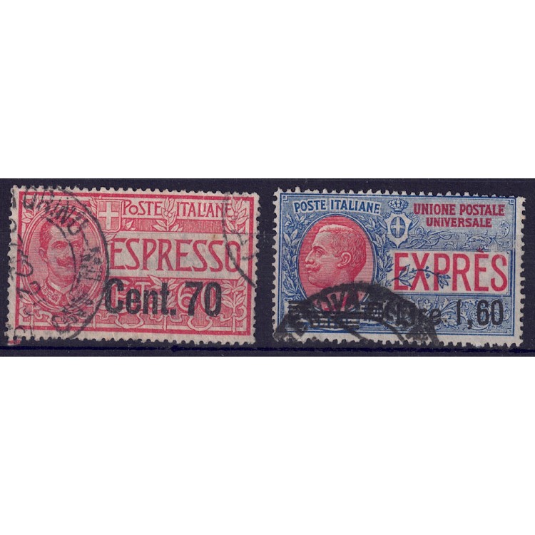 ITALIA REGNO 1924-25 Espressi 2v us