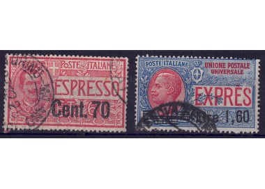 ITALIA REGNO 1924-25 Espressi 2v us