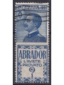 ITALIA REGNO 1924-25 Pubblicitari 25c (Abrador) us