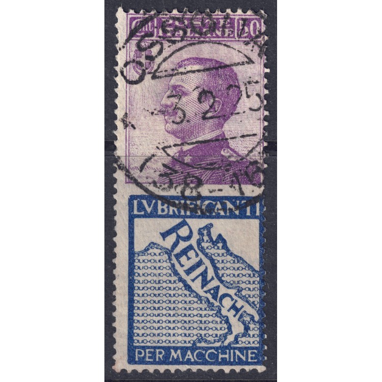 ITALY KINGDOM 1924-25 Advertising 50c (Reinach) us