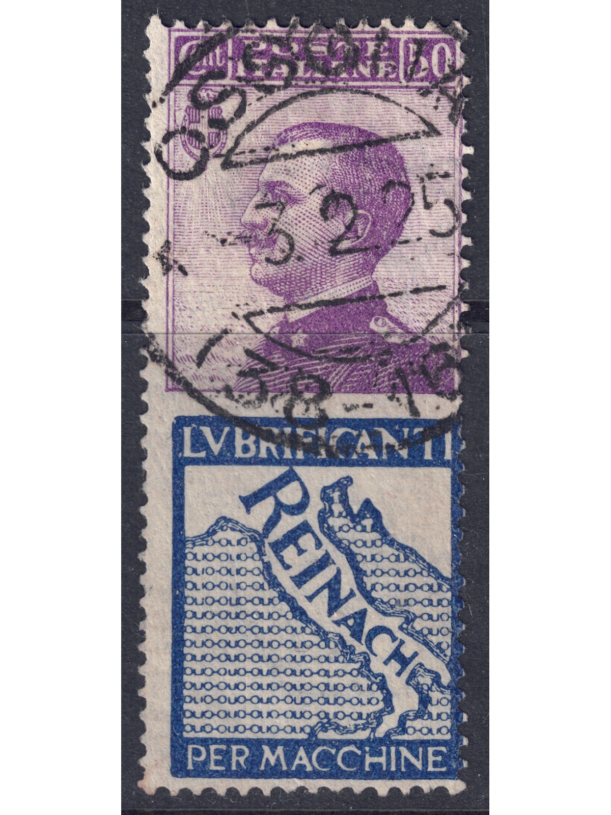 ITALIA REGNO 1924-25 Pubblicitari 50c (Reinach) us