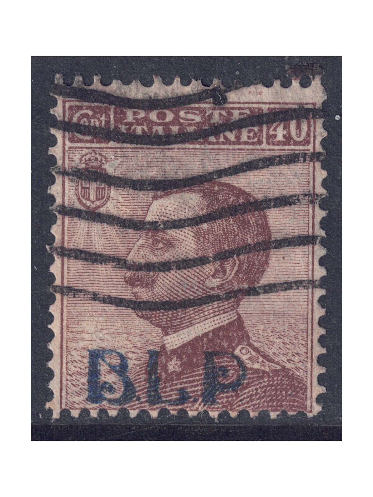 ITALIA REGNO 1920-23 BLP 40c bruno us