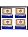 ITALY 2004 Priority mail € 0.80 B in block of four MNH**