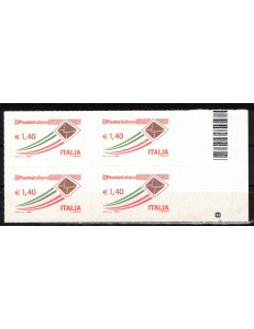 ITALY 2009 Ordinary €1.40 (in block of four) MNH**