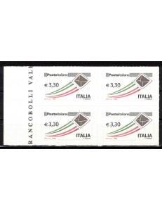 ITALIA 2009 Ordinaria 3,30 € (in quartina) MNH**
