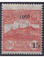 SAN MARINO 1905 View of San Marino overprinted MH*