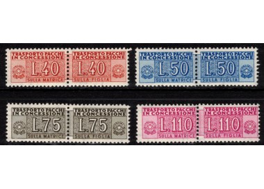 ITALY 1953 Concession parcels 4v MNH**