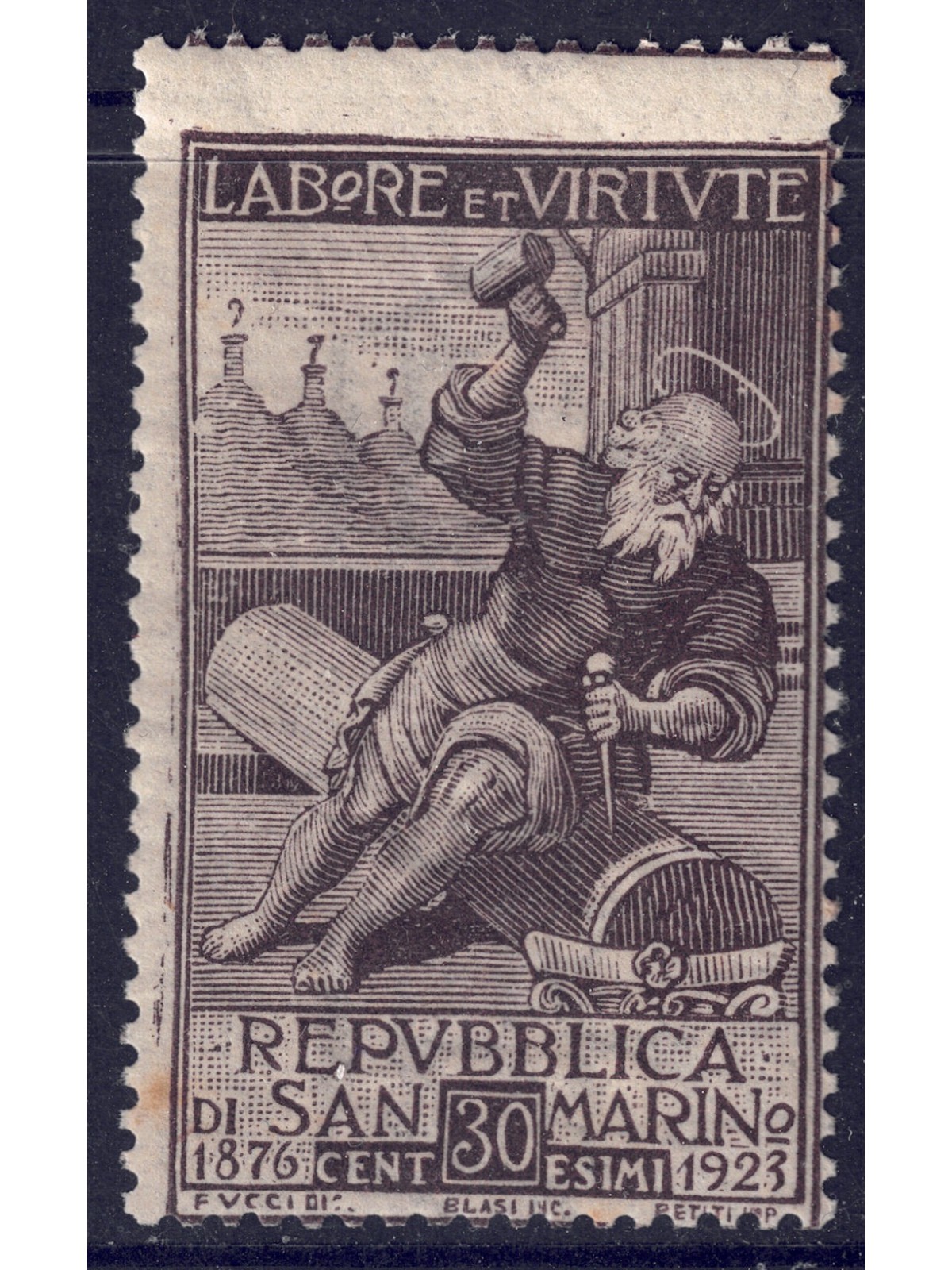 SAN MARINO 1923 Pro Società di Mutuo Soccorso MH*