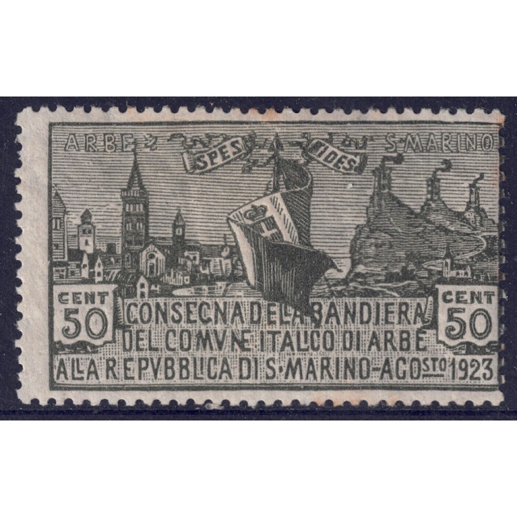 SAN MARINO 1923 Flag of Arbe MH*