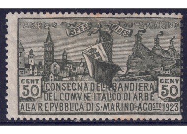 SAN MARINO 1923 Flag of Arbe MH*