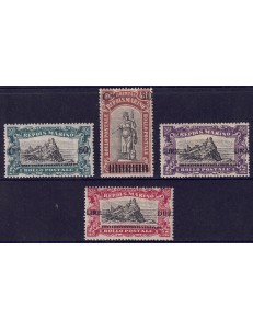 SAN MARINO 1924 Pro combattenti soprastampati 4v MH*