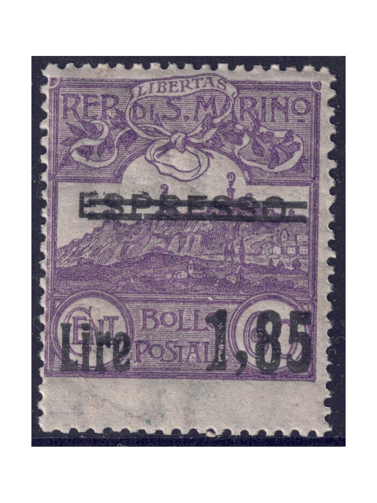 SAN MARINO 1926 View of San Marino MH*