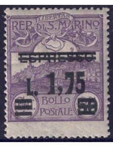 SAN MARINO 1927 View of San Marino MH*