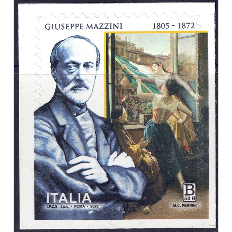 ITALIA 2022 Giuseppe Mazzini MNH**