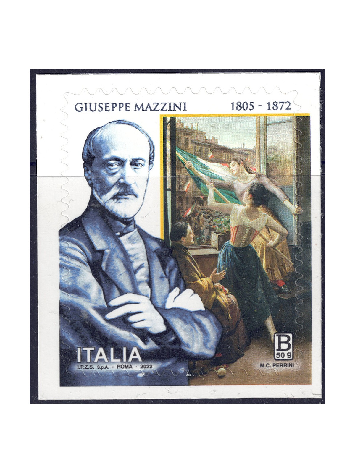 ITALIA 2022 Giuseppe Mazzini MNH**
