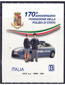 ITALY 2022 State Police MNH**