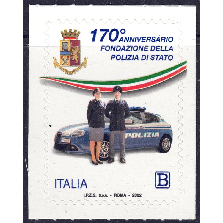 ITALIA 2022 Polizia di Stato MNH**