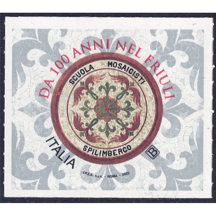 ITALIA 2022 Scuola di mosaicisti MNH**