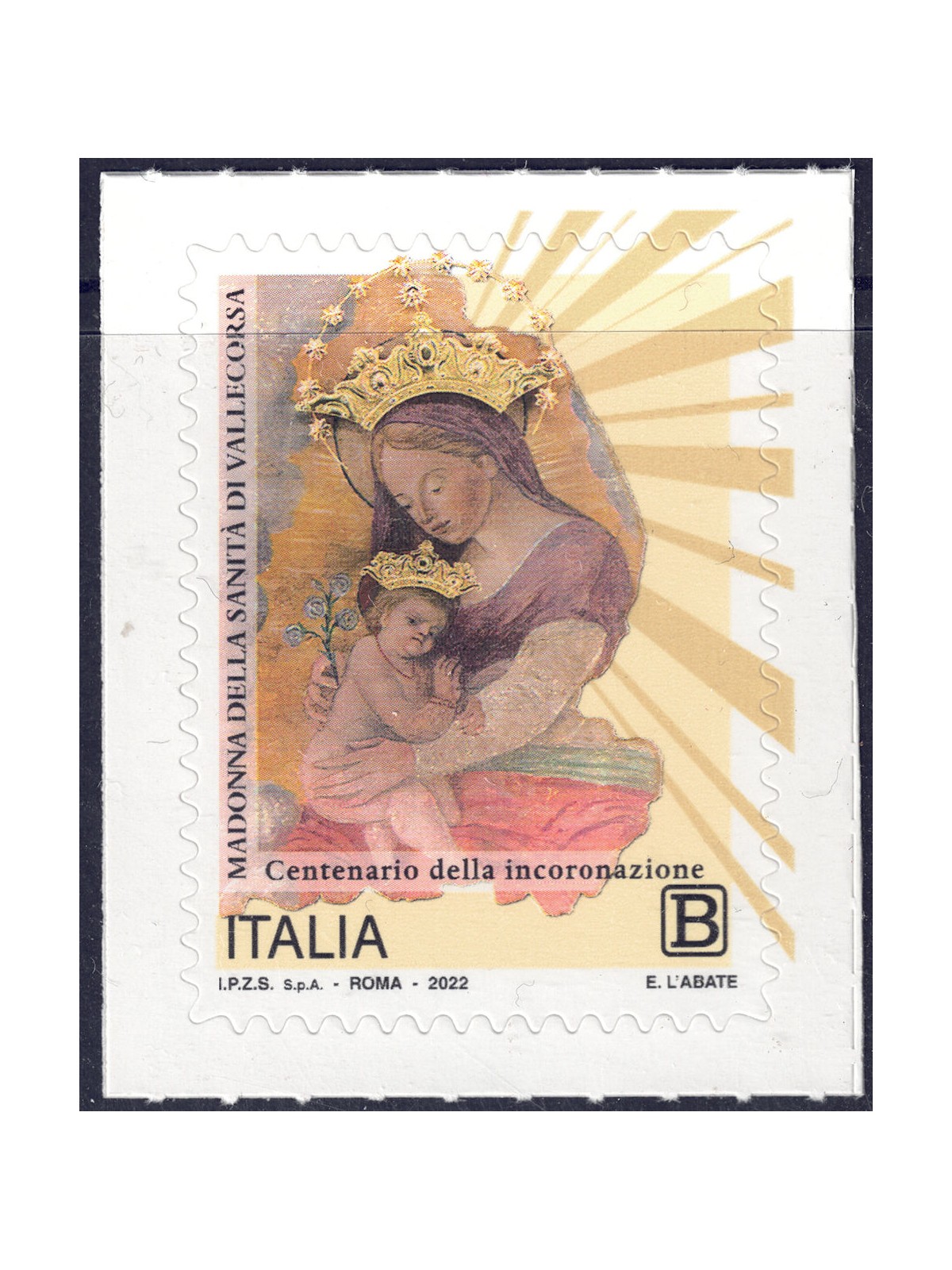 ITALIA 2022 Madonna di Vallecorsa MNH**