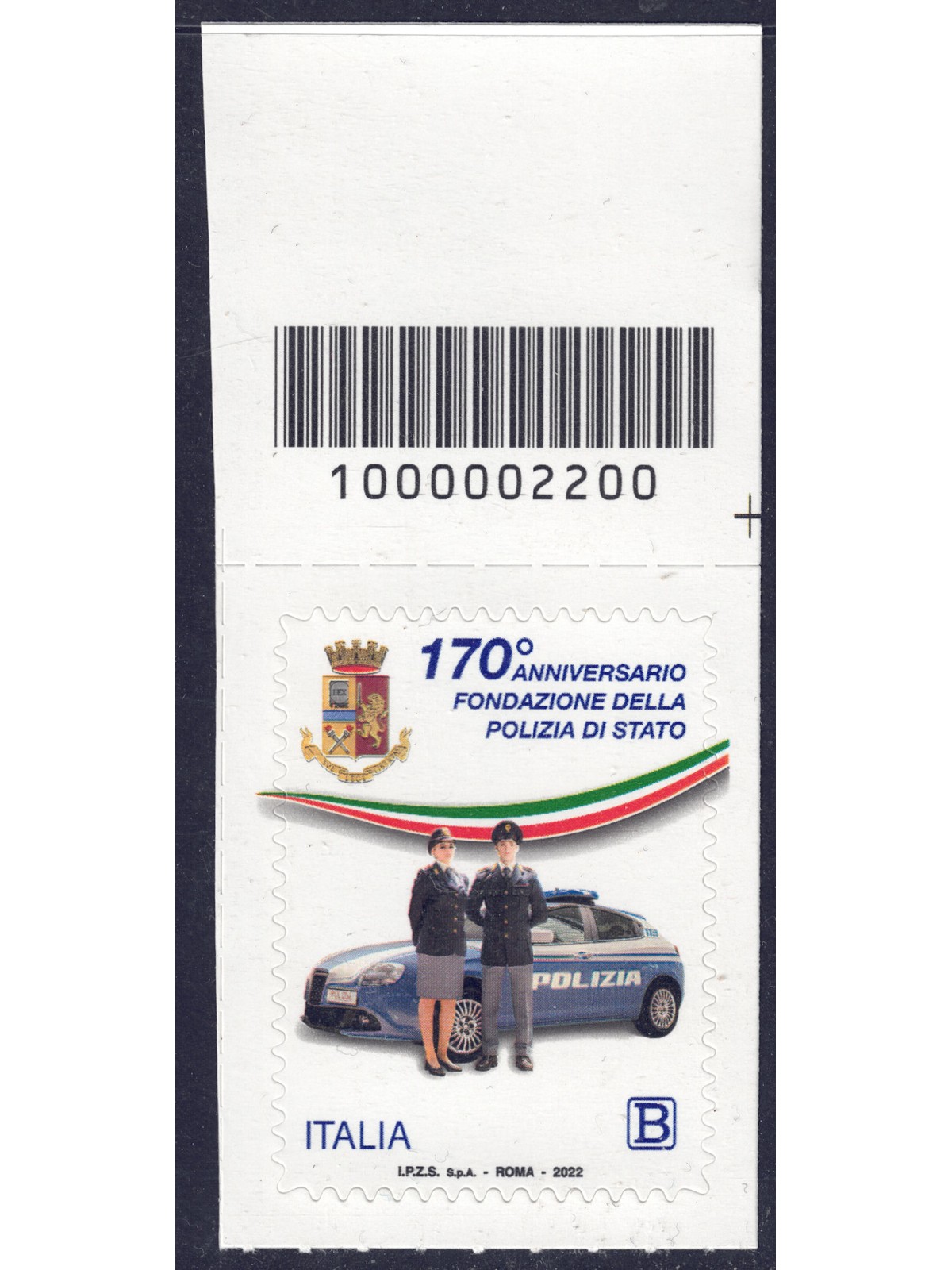 ITALIA 2022 Polizia di Stato CB 2200 asd