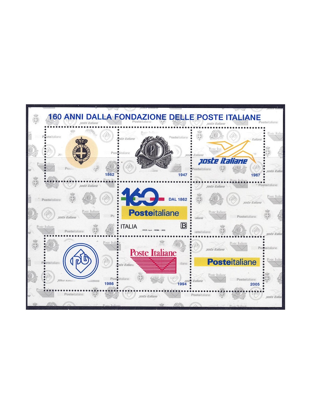 ITALIA 2022 Poste Italiane BF MNH**