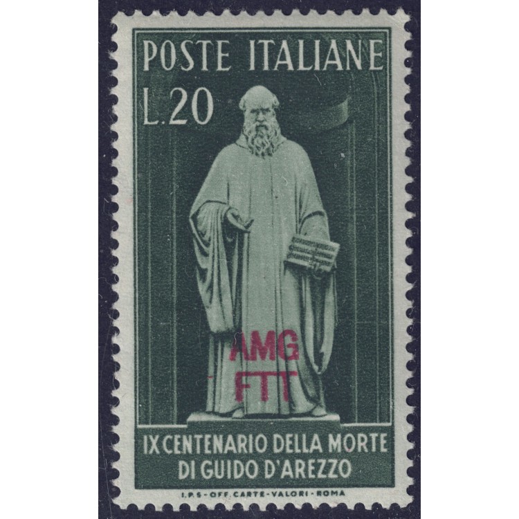 TRIESTE A 1950 Guido d'Arezzo MNH**