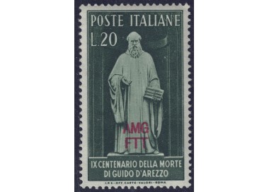 TRIESTE A 1950 Guido d'Arezzo MNH**
