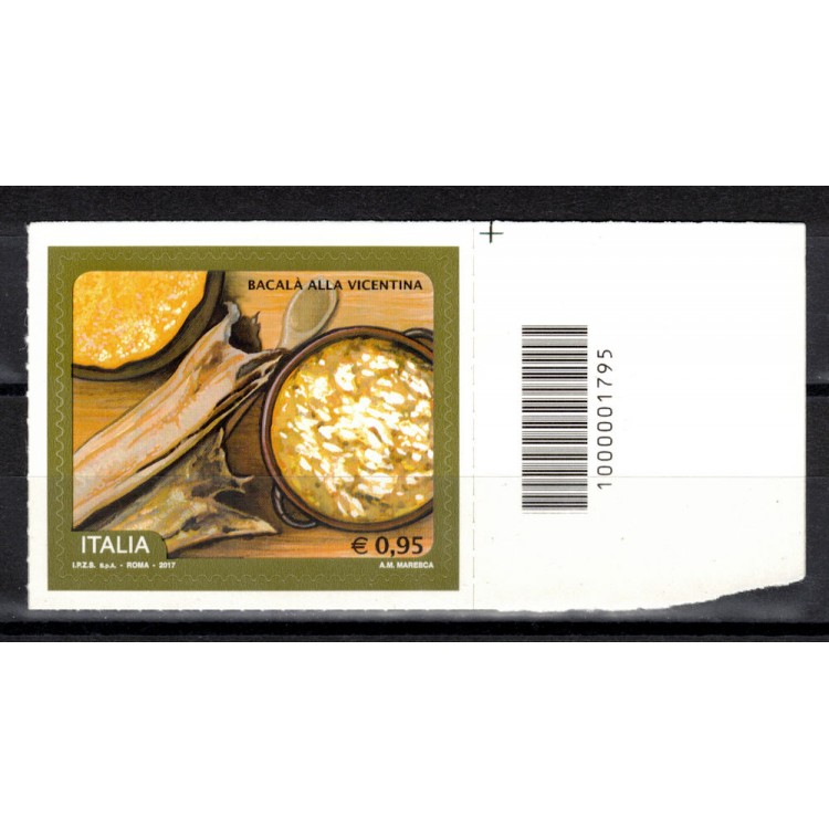 ITALY 2017 Bacalà alla vicentina CB 1795 asd