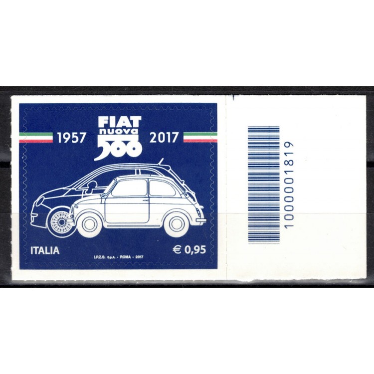 ITALIA 2017 Fiat nuova 500 CB 1819 asd