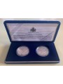 SAN MARINO 1997 Commemorative Coins Great Navigators Giovanni Caboto and Vasco Da Gama.