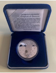 SAN MARINO 1997 Commemorative Coin L.10,000 in silver Proof