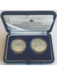 SAN MARINO 2005 - 500° Anniversario della Milizia Uniformata Moneta 10€ in argento proof