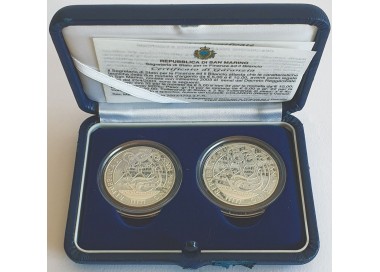 SAN MARINO 2005 - 500th Anniversary of the Uniformed Militia €10 Silver Proof Coin