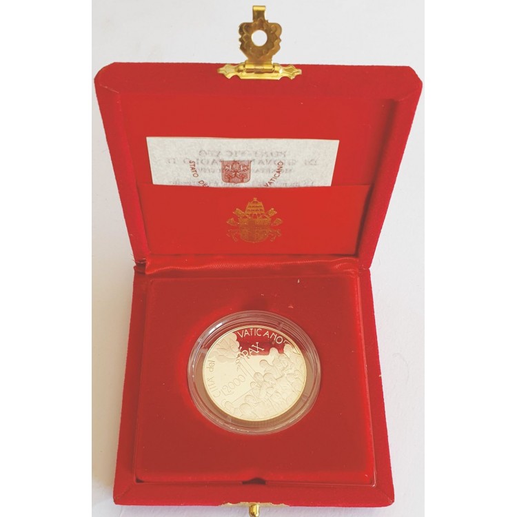 VATICAN 2001 Silver Coin Dialogue between Cultures proof