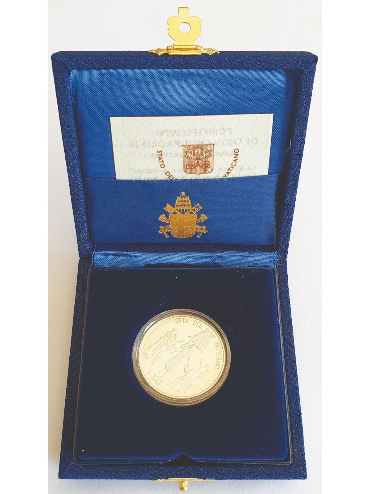 VATICAN 1997 Silver Coin XII World Youth Day proof