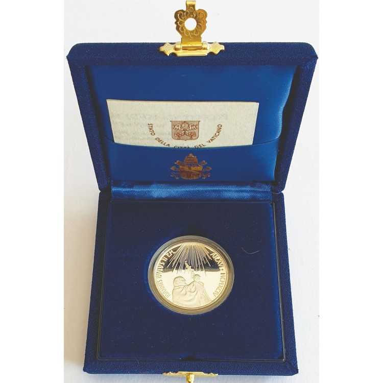 VATICAN 1994 Silver Coin of the Encyclical Letter Veritatis Splendor proof