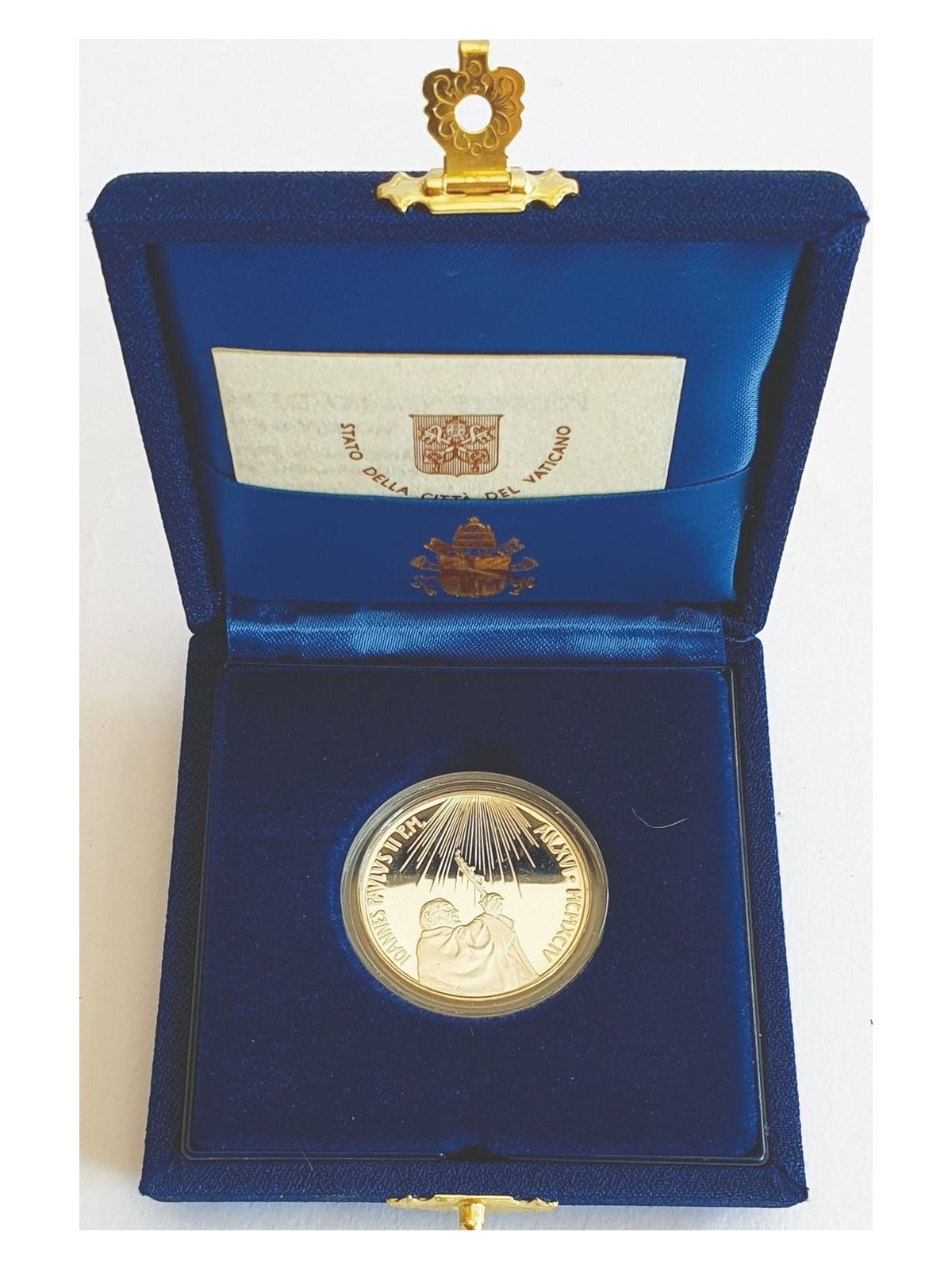 VATICANO 1994 Moneta in argento della Lettera Enciclica Veritatis Splendor proof