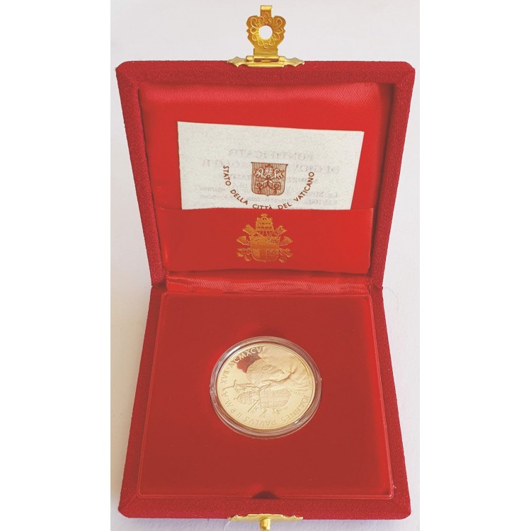 VATICAN 1995 International Women's Year Silver Coin proof