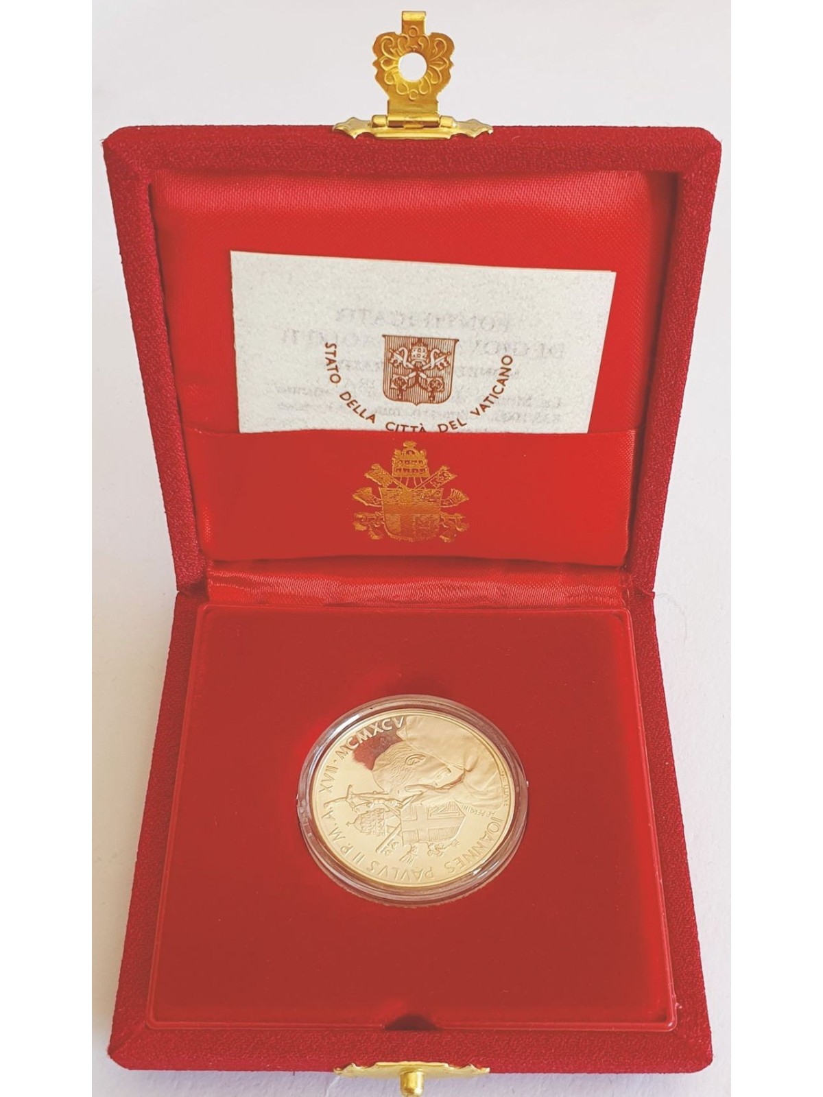 VATICAN 1995 International Women's Year Silver Coin proof
