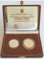 SAN MARINO 1985 Johann Sebastian Bach Diptych, 2 Proof Silver Coins