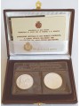 SAN MARINO 1989 Formula 1 Grand Prix Diptych - 2 Silver Coins UNC