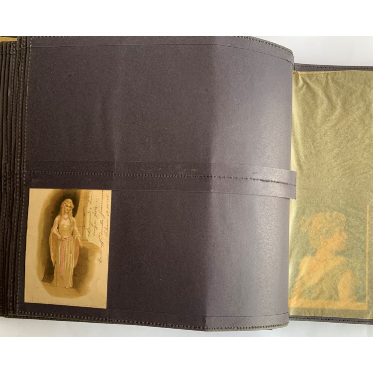 Album di Cartoline soggetti vari (Donne, bambini, suocere, innamorati)