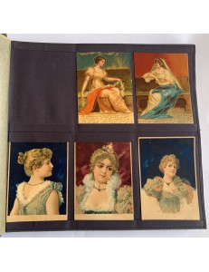 Album di Cartoline soggetti vari (Donne, bambini, suocere, innamorati)