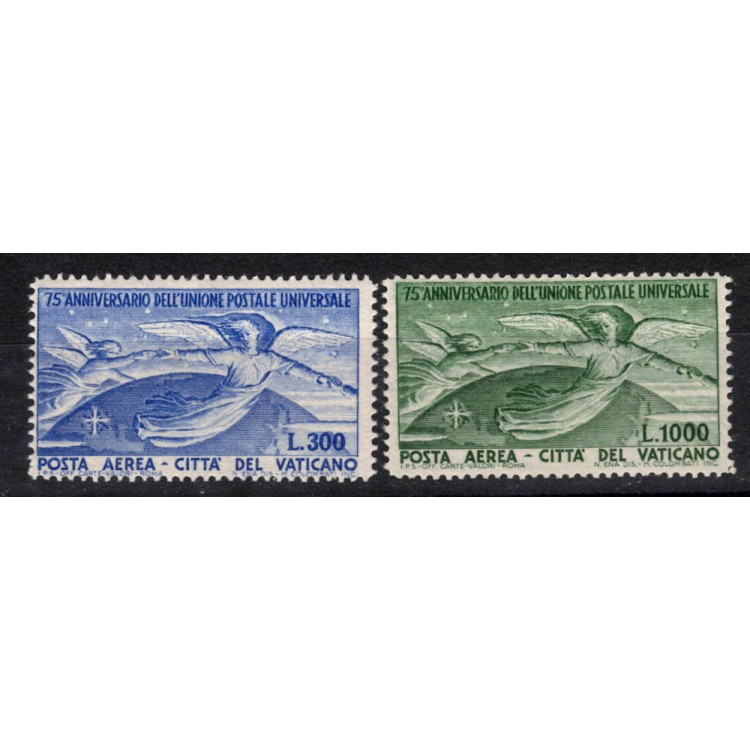 VATICAN 1949 UPU Anniversary (airmail) 2v MNH** ©