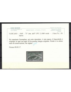 VATICAN 1949 UPU Anniversary (airmail) 2v MNH** ©