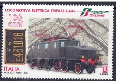 ITALY 2022 Three-phase electric locomotive MNH**