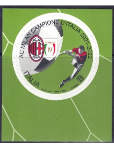 ITALIA 2022 Milan campione d'Italia MNH**